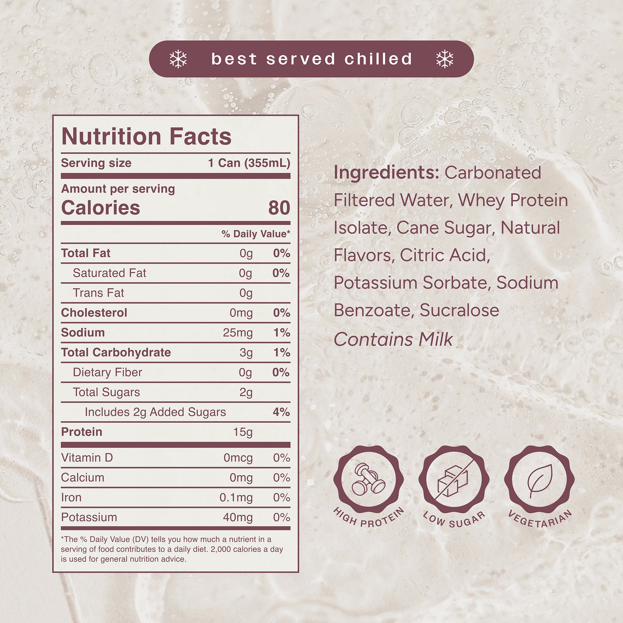 15g protein soda